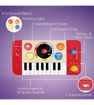 Table de mixage jouet hape E0621 instrument musique bebe enfant eveil musical 6943478031135 riche