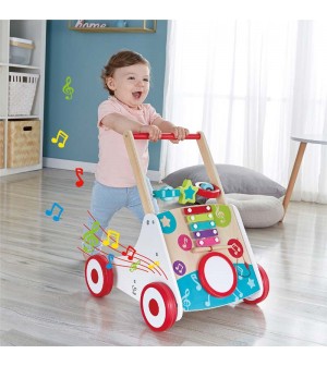 mon premier trotteur musical hape instrument de musique bebe eveil musical marche E0383 6943478031104 amusant