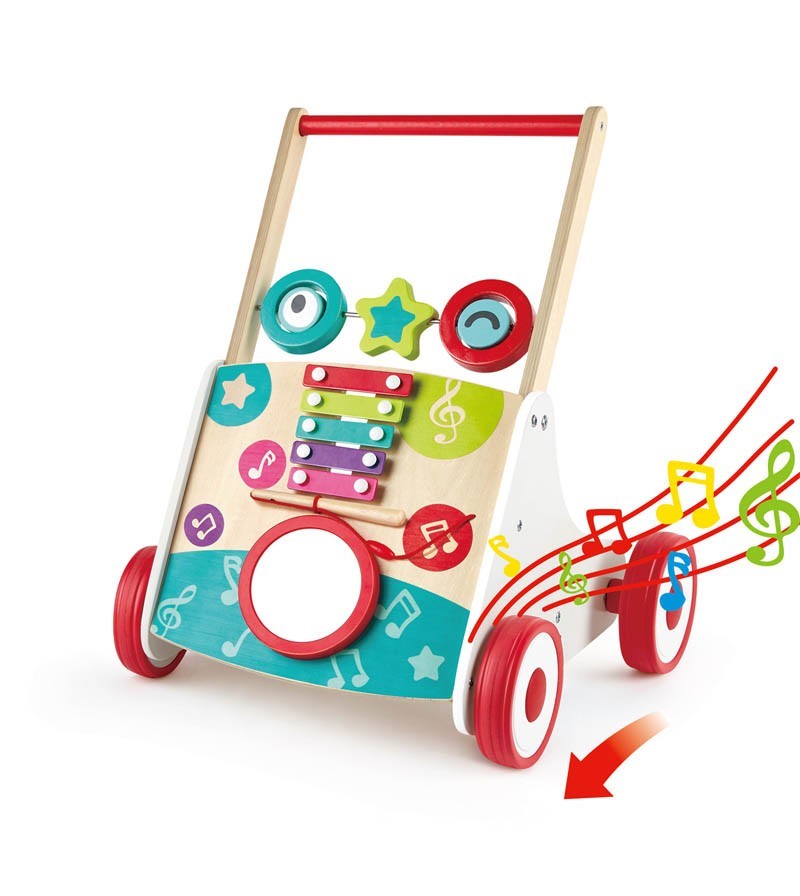 mon premier trotteur musical hape instrument de musique bebe eveil musical marche E0383 6943478031104