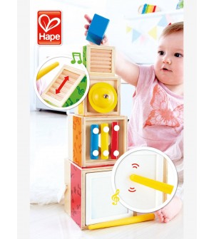 Boites musicales gigognes Hape® jouets éveil musical instument