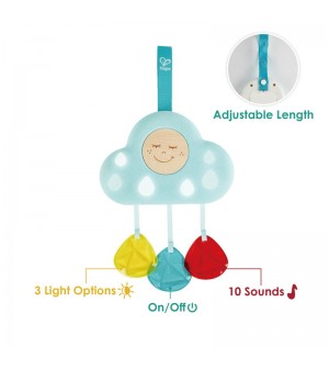 Nuage lumineux musical veilleuse hape eveil musicale bebe e0619 6943478031111 notice