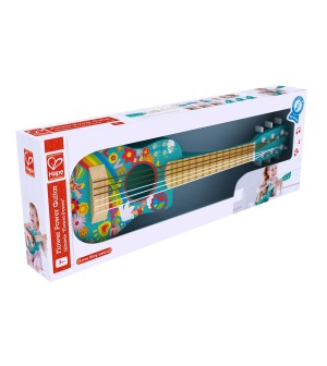 Guitare flower power Hape® jouets éveil musical instument de