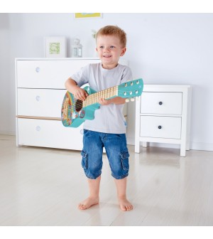 Guitare flower power Hape® jouets éveil musical instument de