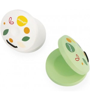 Janod - Set Musical 5 Instruments en Bois Sunshine - Instrument de Musique Enfant - Jouet d'Imitation et d'Ãveil Musical -