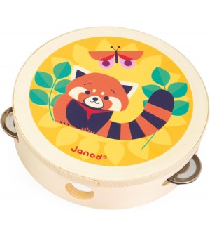 Janod - Set Musical 5 Instruments en Bois Sunshine - Instrument de Musique Enfant - Jouet d'Imitation et d'Ãveil Musical -