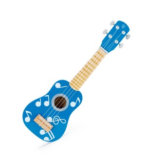Ukulélé bleu Hape® jouets éveil musical instument de musique