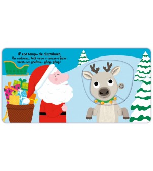 Joyeux Noël petit renne! Kididoc - Livre Sonore Nathan Jeunesse jouets éveil musical instument de musique bébé enfant