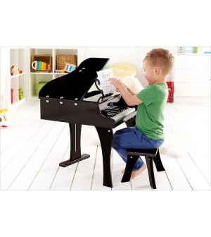 Piano à queue noir Hape® jouets éveil musical instument de