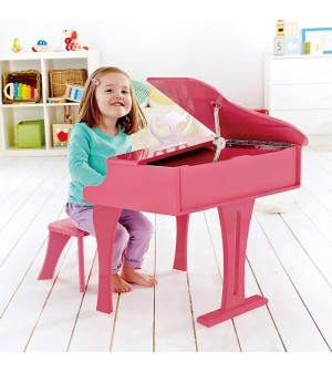 Piano à queue rose Hape® jouets éveil musical instument de