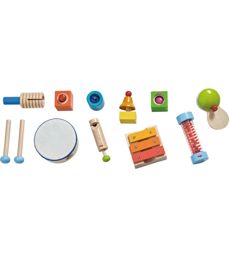 Ensemble Création musicale Haba jouets éveil musical instument