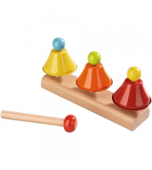 Jeu de clochettes Haba jouets éveil musical instument de