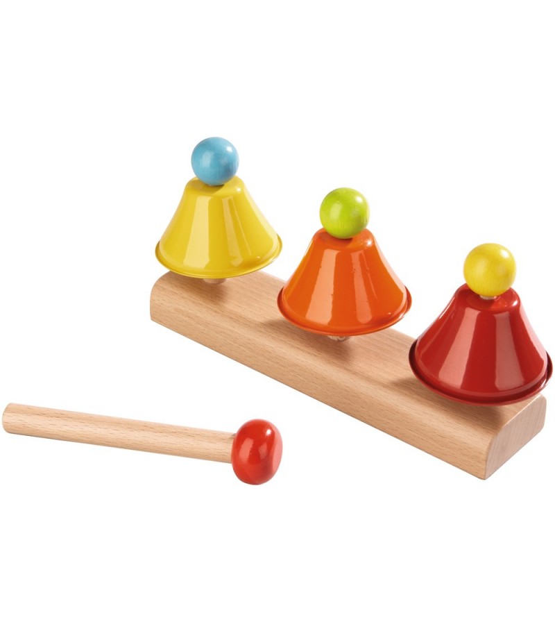 Jeu de clochettes Haba jouets éveil musical instument de