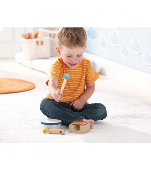 Petit coffret d'éveil musical Haba jouets éveil musical