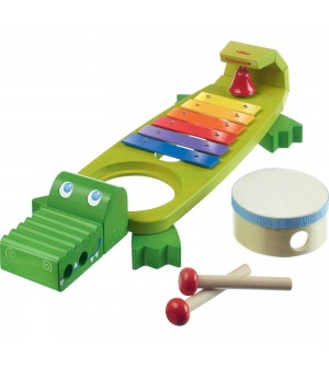 Crocodile musical Haba jouets éveil musical instument de