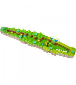 Bâton de pluie Crocodile Haba jouets éveil musical instument de