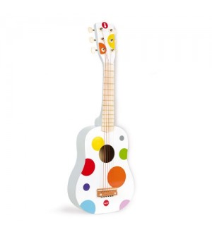 Guitare Confetti Bois Janod jouets éveil musical instument de