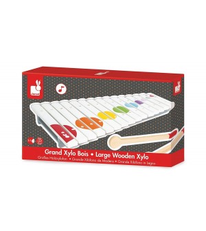 Grand xylophone bois Janod jouets éveil musical instument de