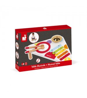 Table Musicale Confetti Janod jouets éveil musical instument de