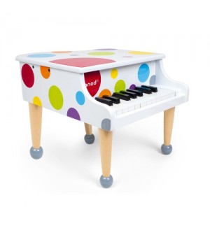 Table musicale Confetti en bois Janod pas cher - Eveil bébé