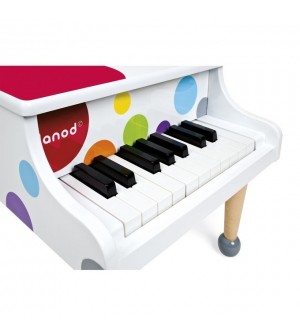 Piano à queue confetti Janod jouets éveil musical instument de