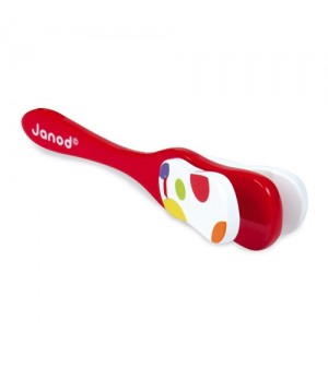 Haltère Maracas Confetti (bois) : Jouets musicaux Janod - J07610