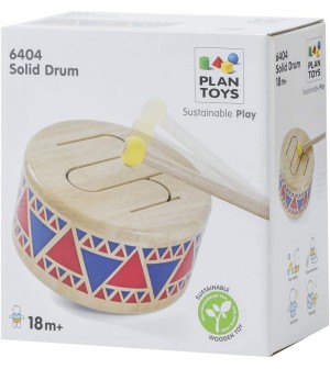 Tambour Plan Toys jouets éveil musical instument de musique