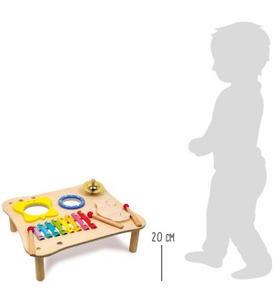 Table de musique Small foot jouets éveil musical instument de