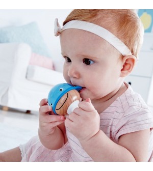 Hochets animaux marins Hape® jouets éveil musical instument de