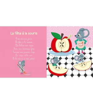 Mes premières comptines d'animaux - Livre Sonore - 6 Comptines 