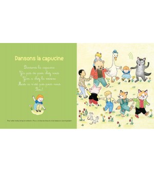 Mes premières chansons mimées - Livre Sonore - 6 Chansons 