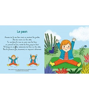 Mes premières postures de yoga - Livre Sonore - 6 Postures 