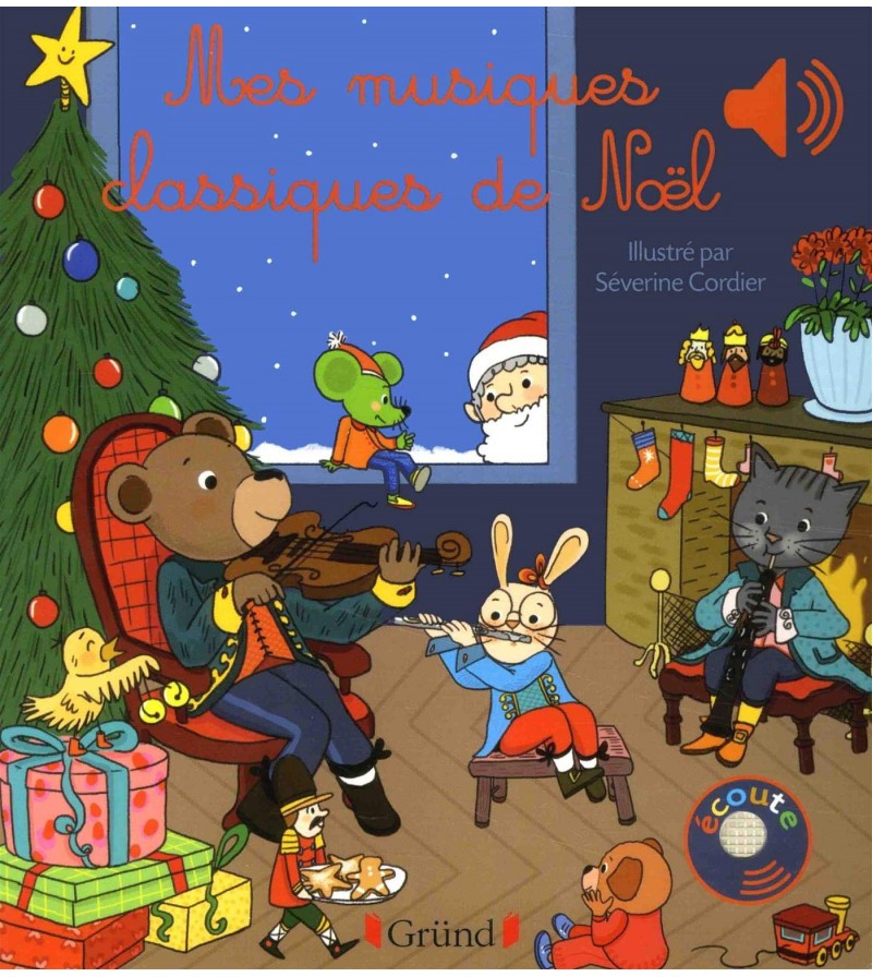 Mes musiques classiques de Noël  jouets éveil musical instument