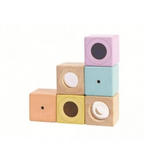 Blocs sensoriels pastel  jouets éveil musical instument de