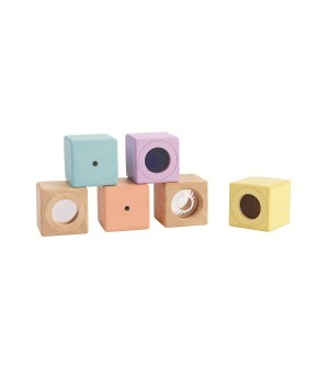 Blocs sensoriels pastel  jouets éveil musical instument de