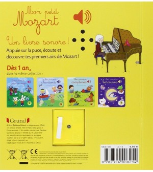 Ecoute et cherche les instruments - Livre sonore enfant 2 ans et +