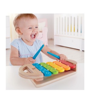 Xylophone arc en ciel Hape® jouets éveil musical instument de