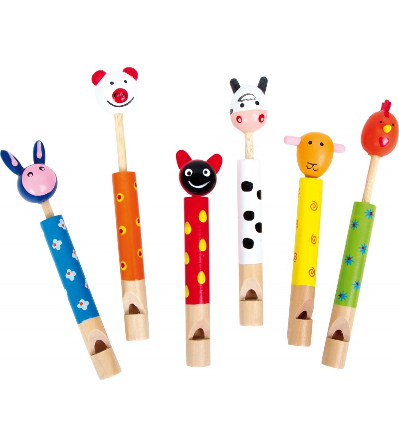 Pipeaux Animaux Small foot jouets éveil musical instument de