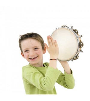 Tambourins cymbalettes: Tambourin ø 30 cm avec cymbalettes