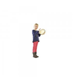 Tambourin peau naturelle 20cm Fuzeau jouets éveil musical