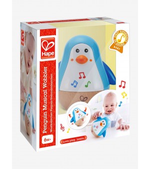 Pingouin culbuto musical Hape® jouets éveil musical instument