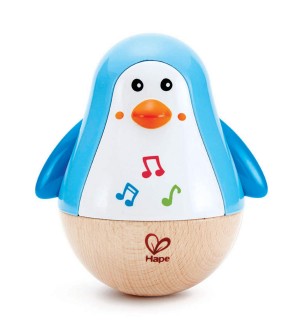 Pingouin culbuto musical Hape® jouets éveil musical instument