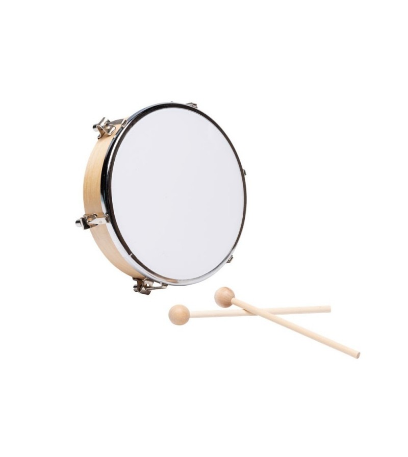 Tambourin peau fibre synthetique 20cm Fuzeau jouets éveil