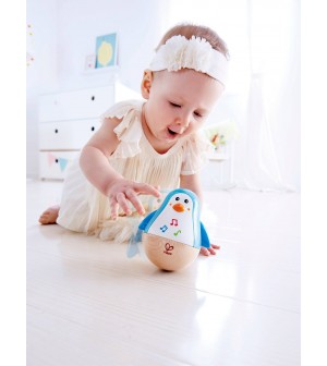 Pingouin culbuto musical Hape® jouets éveil musical instument