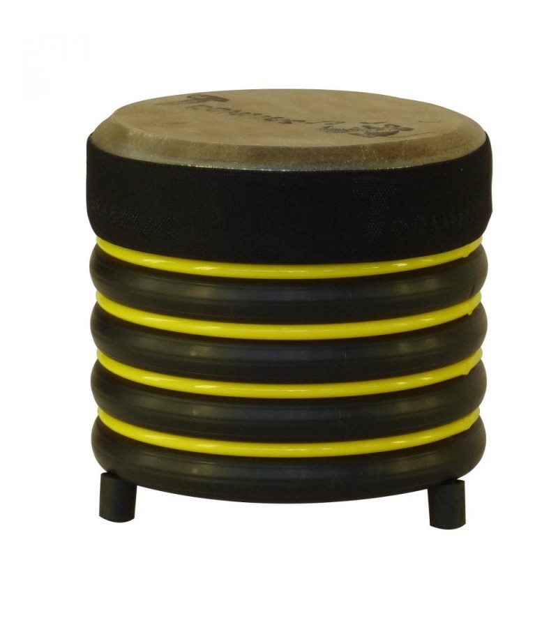 Drum 16x17 cm jaune trommus A1U Fuzeau jouets éveil musical