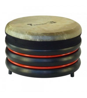 Drum 21x34 cm rouge trommus D1U Fuzeau jouets éveil musical