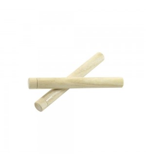 Claves 14cm Acacia Fuzeau jouets éveil musical instument de