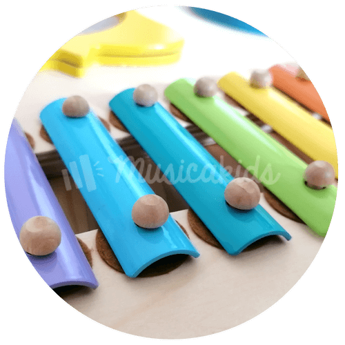 Table de musique musicale bébé enfant Small foot 1166 lame xylophone